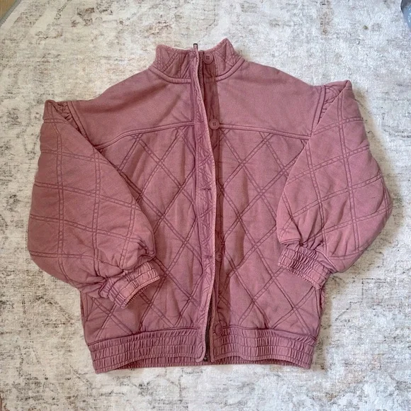 NWT Free People Juno Jacket in Nostalgia Rose Size XS